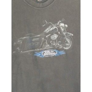 VTG Harley Davidson Battlefield Gettysburg Pa T-Shirt Tee Black 2001 Men’s XL